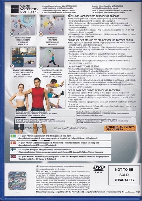 EyeToy Kinetic - PS2 (B Grade) (Used) (Eng)